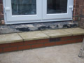 French Door Brickout 7 Weatherproof Windows - French Door Brickout 7