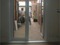 French Door Brickout 9 Weatherproof Windows - French Door Brickout 9