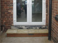 French Door Brickout 10 Weatherproof Windows - French Door Brickout 10