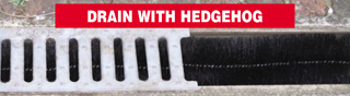 Drain with Hedgehog