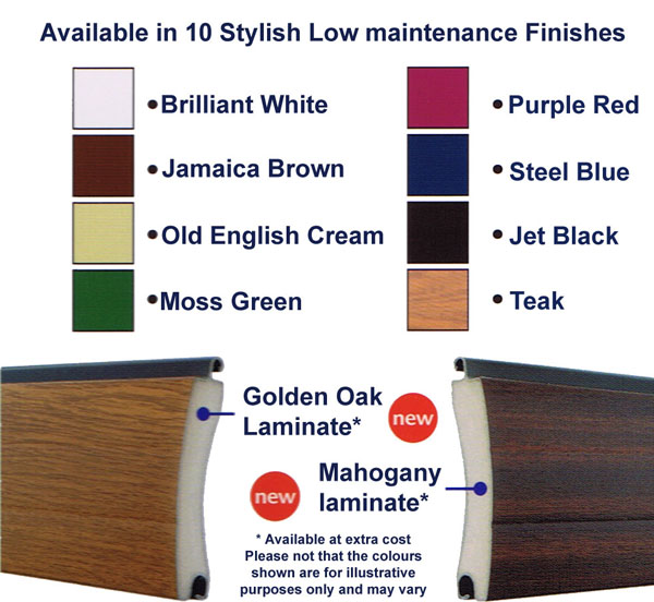 Roller Garage Door Colours